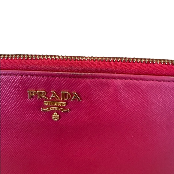 Prada Saffiano Leather Continental Wallet - Picture 5 of 12